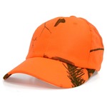 ハンティングキャップ 帽子 狩猟用 セーフティオレンジ リアルツリー迷彩