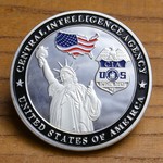 チャレンジコイン 自由の女神 CIA 紋章 白頭鷲 記念メダル